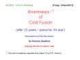 Anamnesis (*) of Cold Fusion PowerPoint PPT Presentation