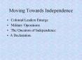 Moving Towards Independence PowerPoint PPT Presentation