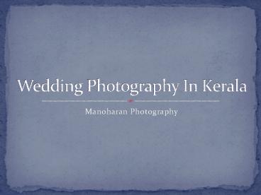 Wedding Photography in Kerala (1)