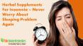 Herbal Supplements For Insomnia  Never Worry About Sleeping Problem Again