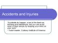 Accidents and Injuries PowerPoint PPT Presentation