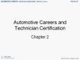 Automotive Careers and Technician Certification PowerPoint PPT Presentation
