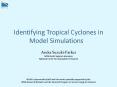 Identifying Tropical Cyclones in Model Simulations PowerPoint PPT Presentation