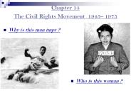 Chapter 14 The Civil Rights Movement 1945