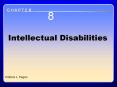 Chapter 8 Intellectual Disabilities PowerPoint PPT Presentation