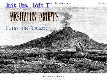 VESUVIUS ERUPTS