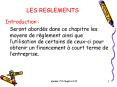 LES REGLEMENTS PowerPoint PPT Presentation