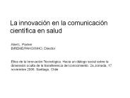 La innovaci