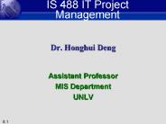 Dr. Honghui Deng