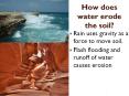 How does water erode the soil? PowerPoint PPT Presentation