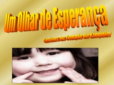 Um Olhar de Esperan