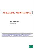 WILDLIFE MONITORING PowerPoint PPT Presentation