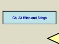 Ch. 23-Bites and Stings PowerPoint PPT Presentation