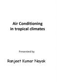 Air Conditioning in tropical climates PowerPoint PPT Presentation