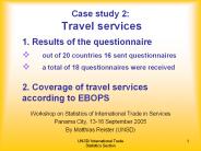 Case study 2: Travel services