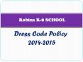 Dress Code Policy PowerPoint PPT Presentation