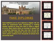 Fake Diplomas