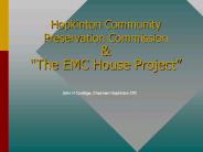 Hopkinton Community Preservation Commission