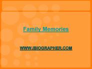 Family Memories