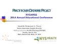 Practitioner Database Project NYSAMSS 2014 Annual Educational Conference PowerPoint PPT Presentation