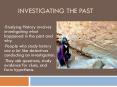 Investigating the past PowerPoint PPT Presentation