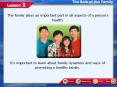 The family plays an important part in all aspects of a person PowerPoint PPT Presentation