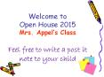 Welcome to Open House 2015 Mrs. Appel PowerPoint PPT Presentation