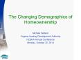 The Changing Demographics of Homeownership PowerPoint PPT Presentation