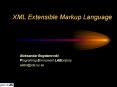 XML Extensible Markup Language PowerPoint PPT Presentation