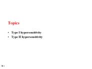 Type I hypersensitivity