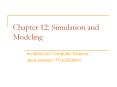 Chapter 12: Simulation and Modeling PowerPoint PPT Presentation