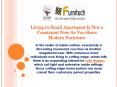 Living in Small Apartment Is Not a Constraint Now As You Have Modern Furniture PowerPoint PPT Presentation
