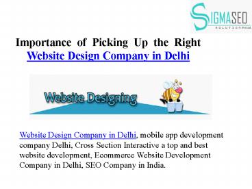 Website Design Company in Delhi