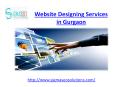 Website designing services in gurgaon PowerPoint PPT Presentation