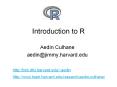 Introduction%20to%20R PowerPoint PPT Presentation