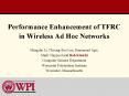 Performance Enhancement of TFRC in Wireless Ad Hoc Networks PowerPoint PPT Presentation