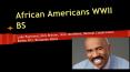 African Americans WWII BS PowerPoint PPT Presentation