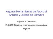 Algunas Herramientas de Apoyo al An