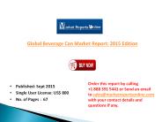 Beverage Can Industry 2015 Edition