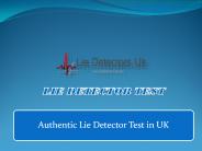 Polygraph Testing - Liedetectors-uk.com
