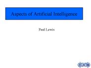 Aspects of Artificial Intelligence