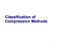 Classification of Compression Methods PowerPoint PPT Presentation