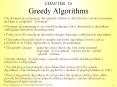 CHAPTER 16 Greedy Algorithms PowerPoint PPT Presentation
