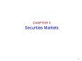 Securities Markets PowerPoint PPT Presentation