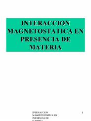 masgnetostaticamateria