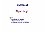 Pipelining I