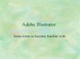 Adobe Illustrator PowerPoint PPT Presentation