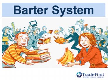 Barter Advertising System