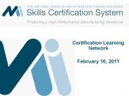 Certification Learning Network