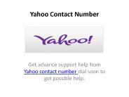 Yahoo contact number (1)